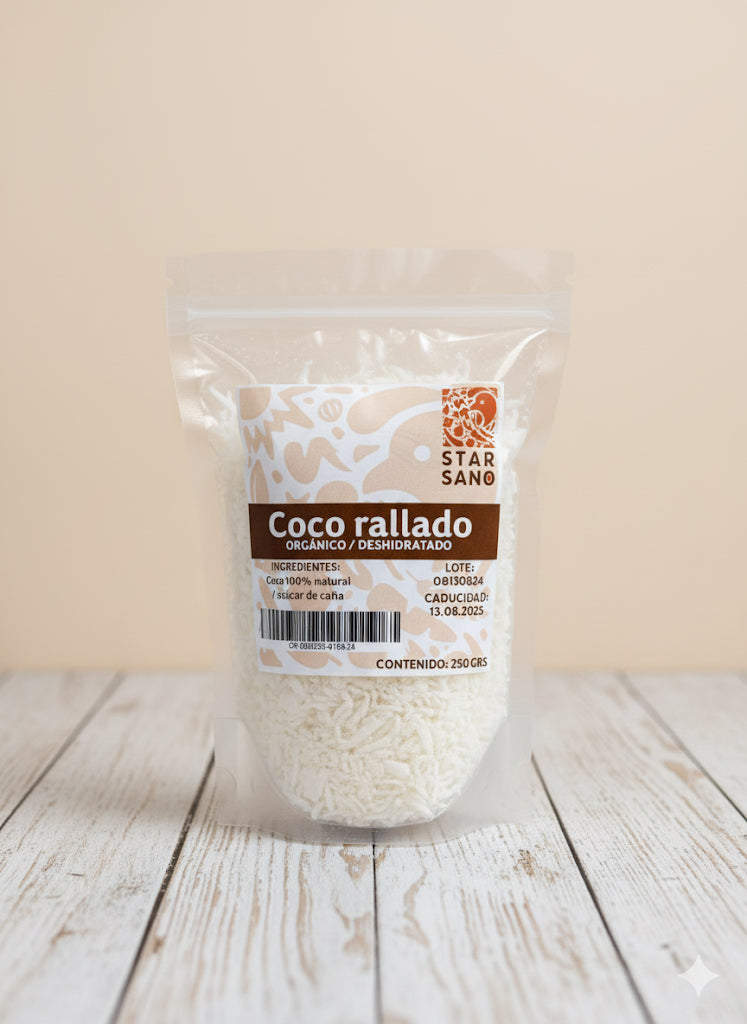 Coco rallado (250 g)