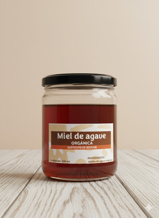 Miel de agave orgánica (500 g)