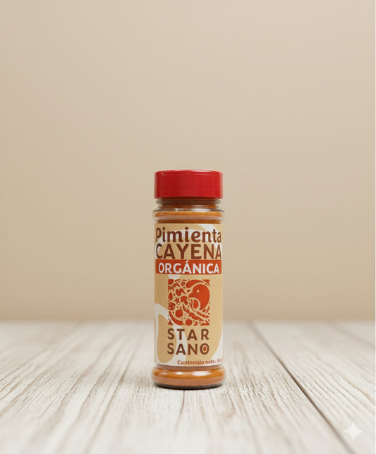 Pimienta cayena orgánica (60 g)