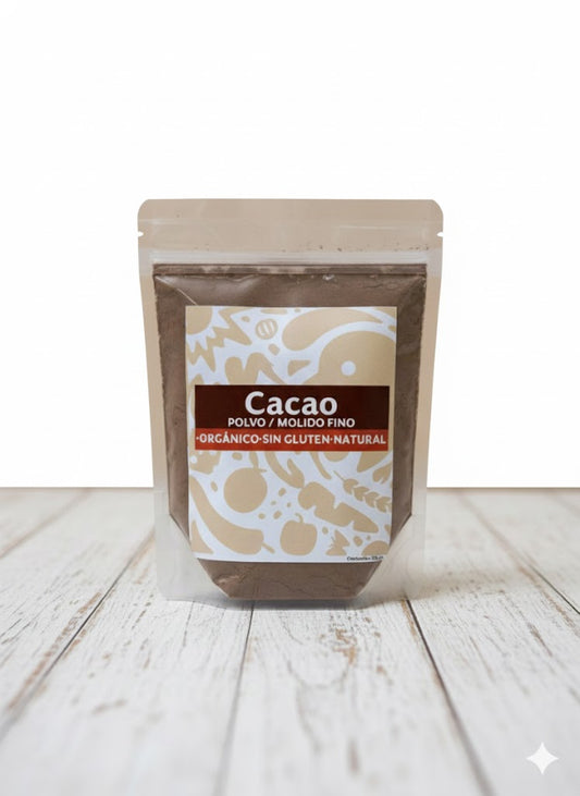 Cacao orgánico 100% puro