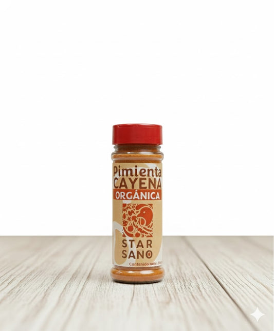 Pimienta cayena orgánica (60 g)
