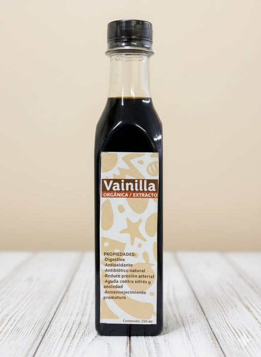 Extracto Vainilla orgánica (250 ml)